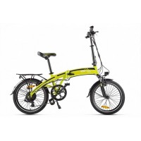 Электровелосипед велогибрид Eltreco LETO желтый