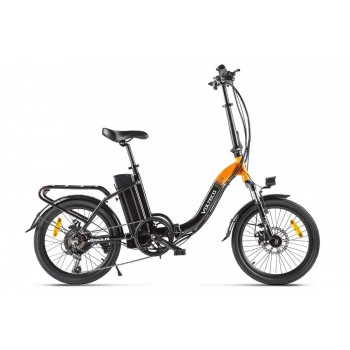 Электровелосипед Volteco FLEX Черно-оранжевый