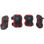 Набор защиты Tech Team Safety line 700, цвет красный (размеры S, M, L)